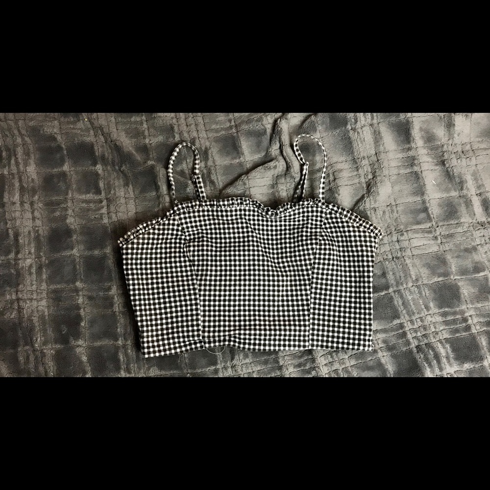 Gingham tank